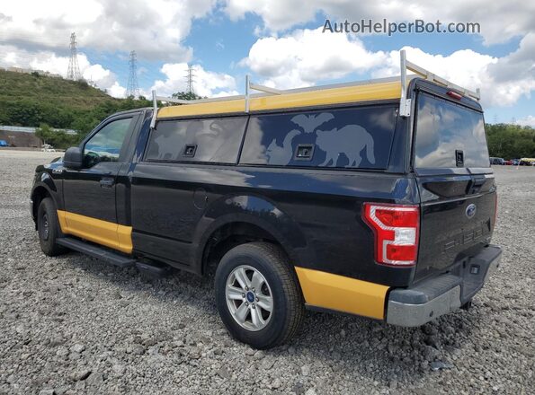 1FTMF1CP2LKF04721 2020 FORD F150 Black უკანა მარცხენა