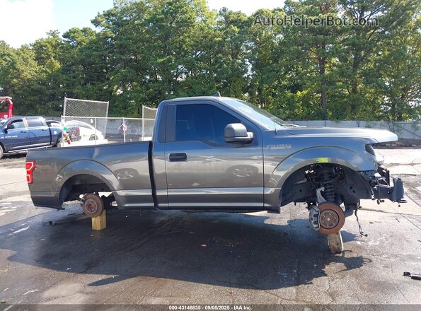 1FTMF1E54LFC27249 2020 FORD F150 Gray Սարքավորումների վահանակի տեսք