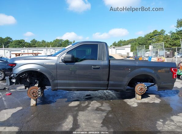 1FTMF1E54LFC27249 2020 FORD F150 Gray Սալոնի հետևի տեսք