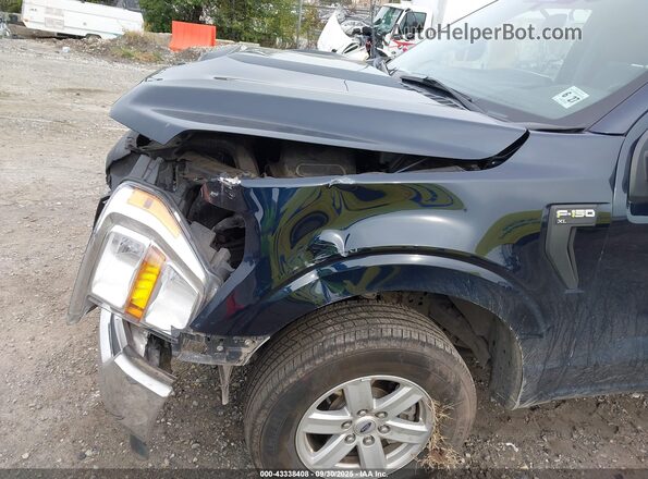 1FTMF1EB7NKD99162 2022 FORD F150 Dark Blue Widok z przodu