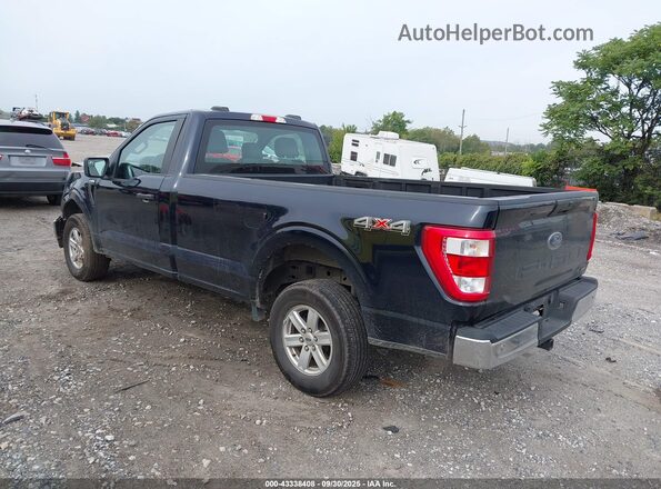 1FTMF1EB7NKD99162 2022 FORD F150 Dark Blue Tył lewy