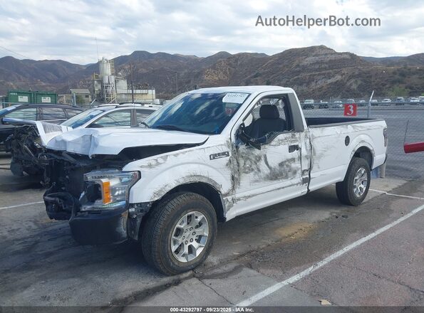 1FTNF1C50LKD79303 2020 FORD F150 Белый Вид спереди
