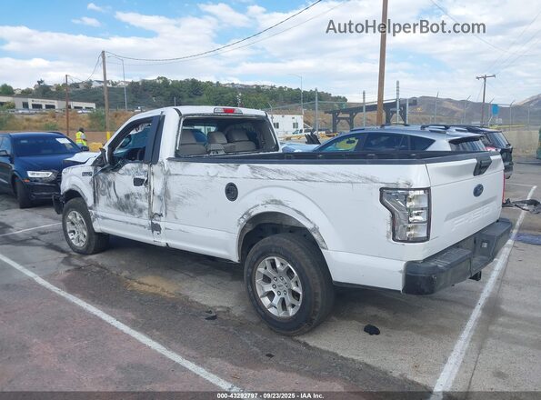 1FTNF1C50LKD79303 2020 FORD F150 Белый Задняя левая четверть