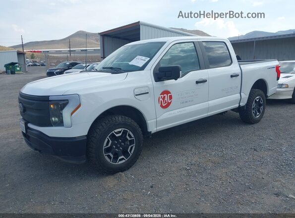 1FTVW1ELXPWG33562 2023 FORD F-150 LIGHTNING White Przód lewy