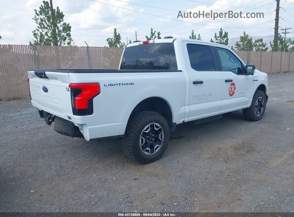 1FTVW1ELXPWG33562 2023 FORD F-150 LIGHTNING White Tył prawy