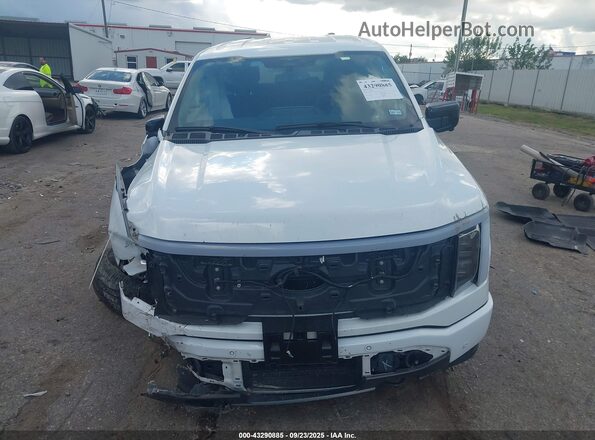 1FTVW1EV2PWG36330 2023 FORD F-150 LIGHTNING White Սարքավորումների վահանակի տեսք