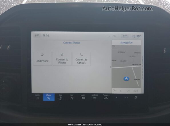 1FTVW3LK3SWG21672 2025 FORD F-150 LIGHTNING Серый 