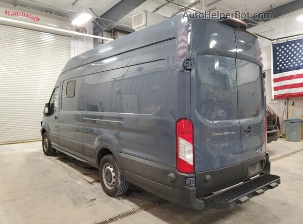 1FTYR3XM2KKB73965 2019 FORD TRANSIT Синий Задняя левая четверть