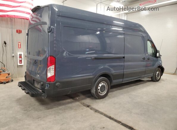 1FTYR3XM2KKB73965 2019 FORD TRANSIT Синий Задняя правая четверть