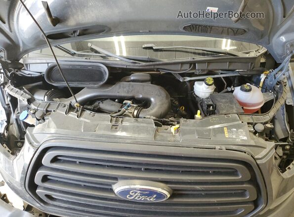 1FTYR3XM2KKB73965 2019 FORD TRANSIT Синий Вид подкапотного пространства