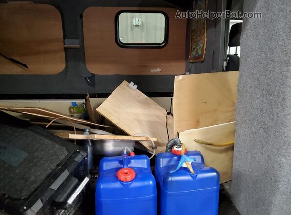 1FTYR3XM2KKB73965 2019 FORD TRANSIT Синий Вид задней части салона