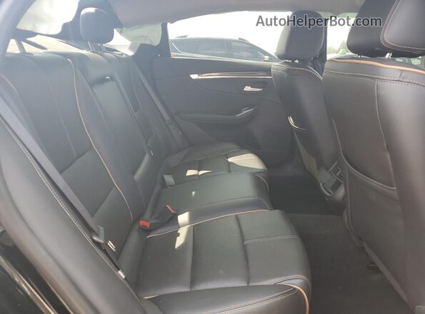 1G1105S37LU112177 2020 CHEVROLET IMPALA Black Vista de los asientos traseros