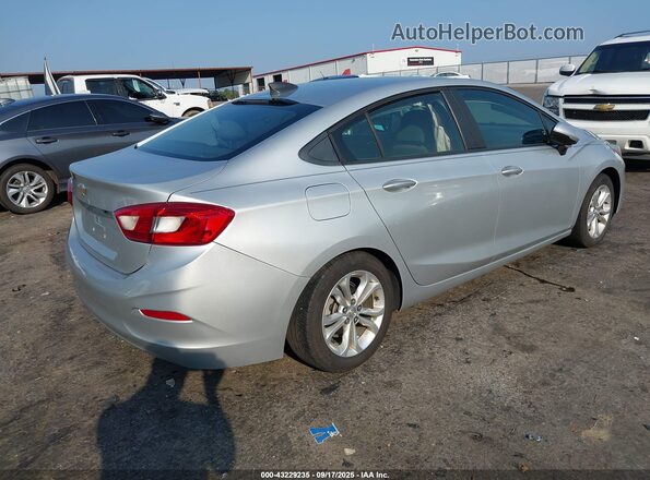 1G1BC5SM9K7100730 2019 CHEVROLET CRUZE Silver Задня права чверть