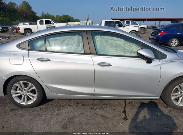 1G1BC5SM9K7100730 2019 CHEVROLET CRUZE Silver Вид задньої частини салону