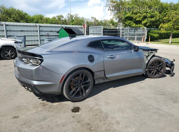 1G1FA1RS2M0136159 2021 CHEVROLET CAMARO Gray 