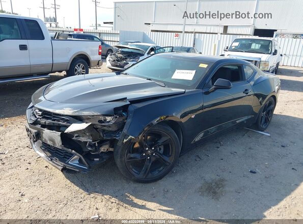 1G1FB1RS8M0139855 2021 CHEVROLET CAMARO Black Vista tres cuartos delantera izquierda