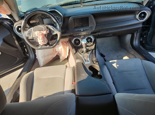 1G1FB1RX3L0134640 2020 CHEVROLET CAMARO Gray წინა პანელის ხედი