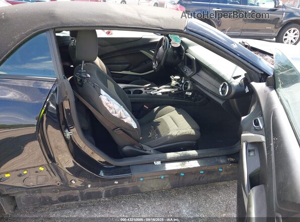 1G1FB3DS4L0105705 2020 CHEVROLET CAMARO Black Vista interior delantera