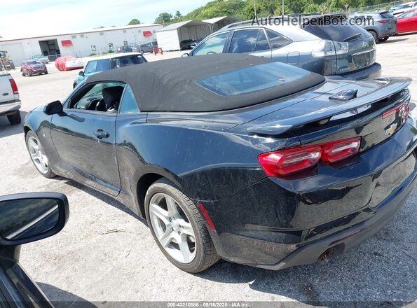 1G1FB3DS4L0105705 2020 CHEVROLET CAMARO Black Trasero izquierdo