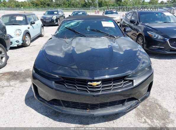 1G1FB3DS4L0105705 2020 CHEVROLET CAMARO Black Vista del cuadro de instrumentos