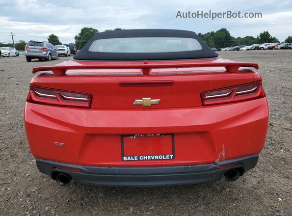 1G1FB3DS8J0103601 2018 CHEVROLET CAMARO Красный 