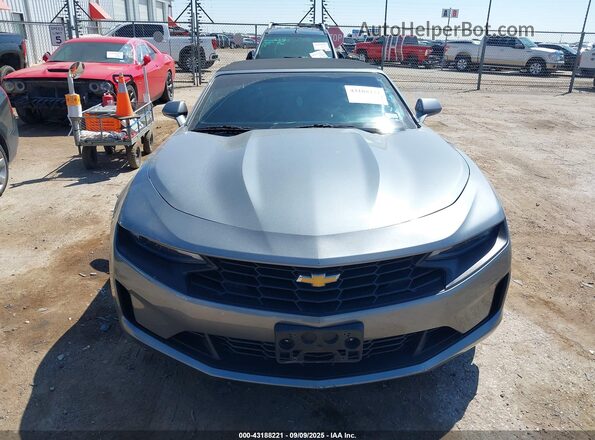 1G1FB3DX6L0102011 2020 CHEVROLET CAMARO Gray Vista del cuadro de instrumentos