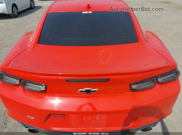 1G1FD1RS8K0128278 2019 CHEVROLET CAMARO Orange 