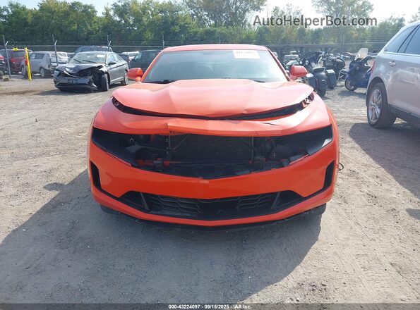 1G1FD1RS8K0128278 2019 CHEVROLET CAMARO Orange Вид задньої частини салону
