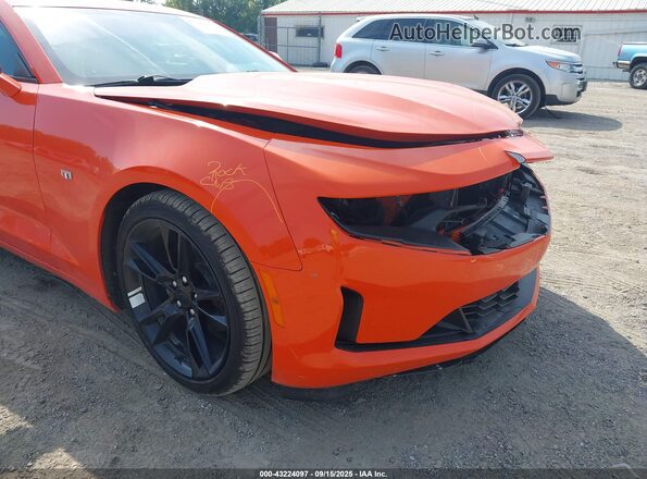 1G1FD1RS8K0128278 2019 CHEVROLET CAMARO Orange Вид спереду