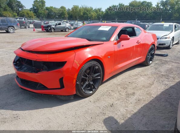1G1FD1RS8K0128278 2019 CHEVROLET CAMARO Orange Передня ліва чверть
