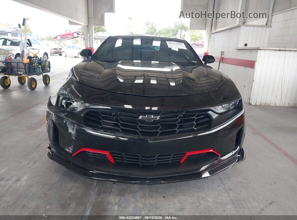 1G1FD1RS8N0108357 2022 CHEVROLET CAMARO Black Widok zestawu wskaźników