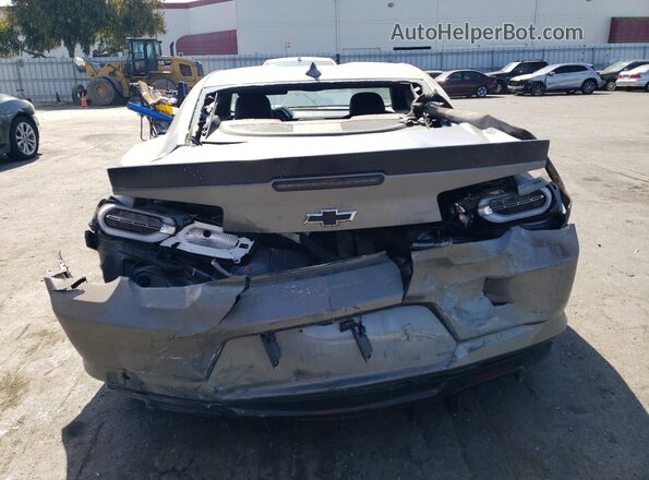 1G1FE1R74K0144499 2019 CHEVROLET CAMARO Gray Widok z tyłu