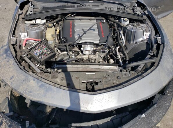 1G1FE1R74K0144499 2019 CHEVROLET CAMARO Gray Widok wnętrza z tyłu