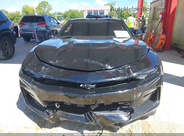 1G1FE1R79N0134085 2022 CHEVROLET CAMARO Black Instrument cluster view