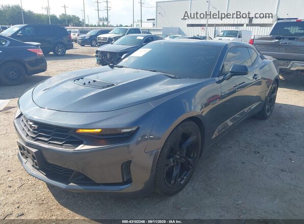 1G1FF1R78N0104914 2022 CHEVROLET CAMARO Gray Դիմացի տեսք
