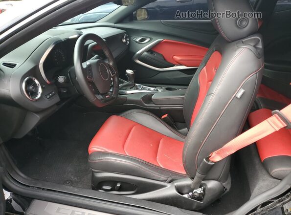 1G1FH1R78P0152667 2023 CHEVROLET CAMARO Black Vista interior delantera