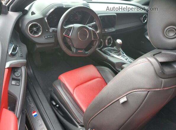 1G1FH1R78P0152667 2023 CHEVROLET CAMARO Black Vista del salpicadero