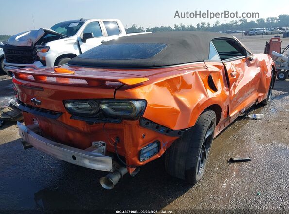 1G1FH3D71P0140279 2023 CHEVROLET CAMARO Orange Задня права чверть