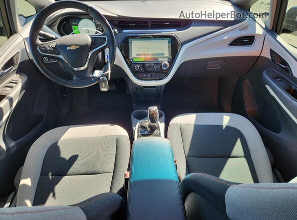 1G1FY6S08L4122467 2020 CHEVROLET BOLT Black Dashboard view