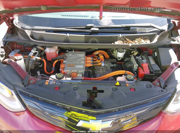 1G1FZ6S06M4104855 2021 CHEVROLET BOLT Red უკანა ხედი
