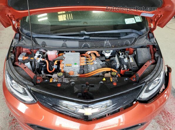 1G1FZ6S07L4108587 2020 CHEVROLET BOLT Orange Widok komory silnika