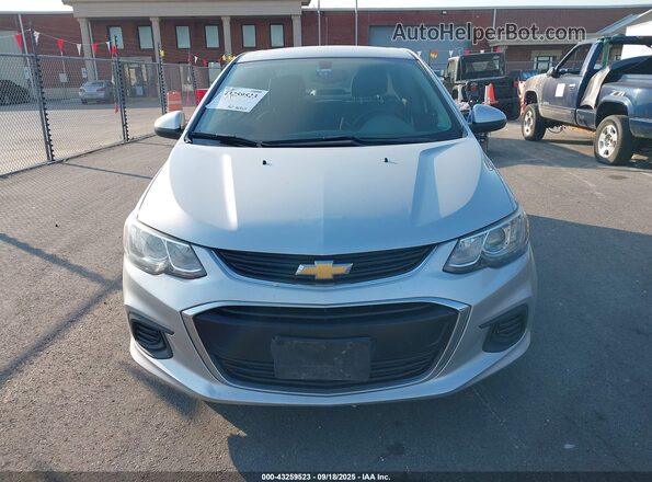 1G1JB5SH5J4120636 2018 CHEVROLET SONIC Silver 