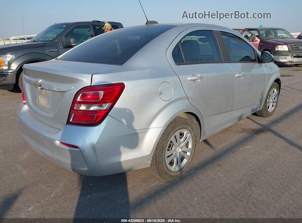 1G1JB5SH5J4120636 2018 CHEVROLET SONIC Silver 