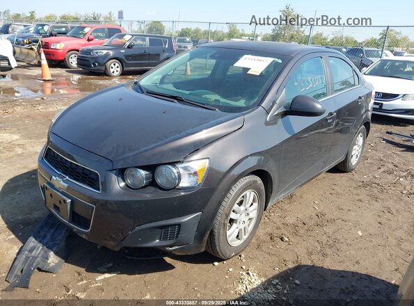 1G1JC5SH5G4179594 2016 CHEVROLET SONIC Black Vista tres cuartos delantera izquierda