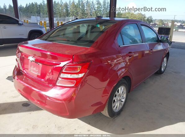 1G1JD5SB5L4125022 2020 CHEVROLET SONIC Red უკანა მარჯვენა