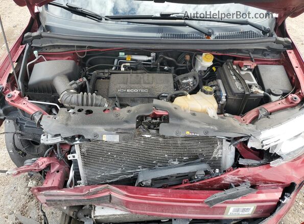 1G1JD6SB1L4100575 2020 CHEVROLET SONIC Red Սալոնի հետևի տեսք