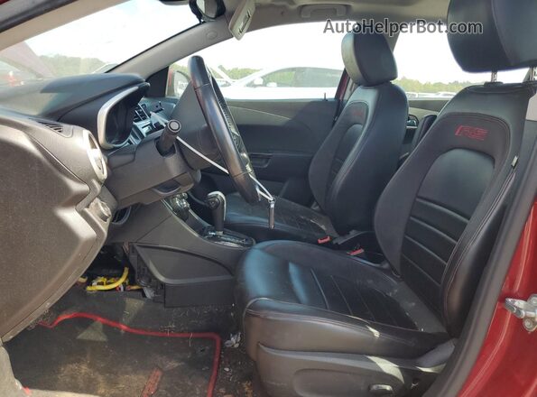 1G1JF6SB7J4100605 2018 CHEVROLET SONIC Maroon 
