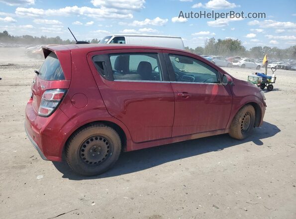 1G1JF6SB7J4100605 2018 CHEVROLET SONIC Maroon 