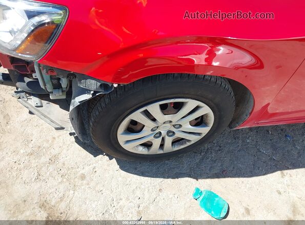 1G1JG6SB7L4136259 2020 CHEVROLET SONIC Red 