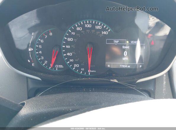 1G1JG6SB7L4136259 2020 CHEVROLET SONIC Red Հետևի նստատեղերի տեսք